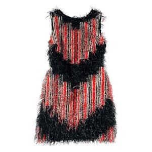 Fendi Feather Fringe Dress